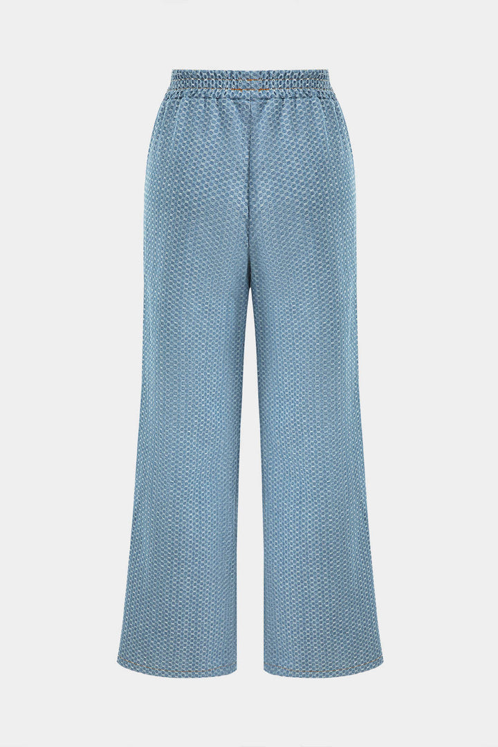 Arden Denim Drawstring Set