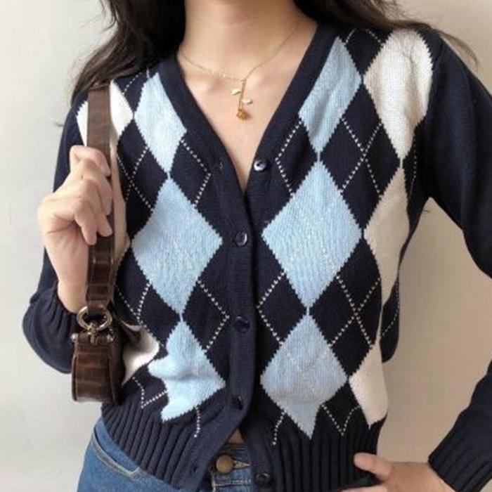 Cambridge Charm Argyle Cardigan