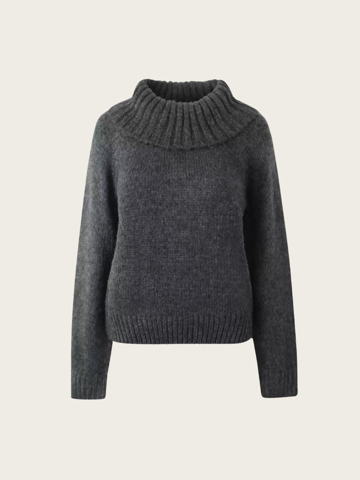 Rue Montmartre Off-Shoulder Knit Sweater