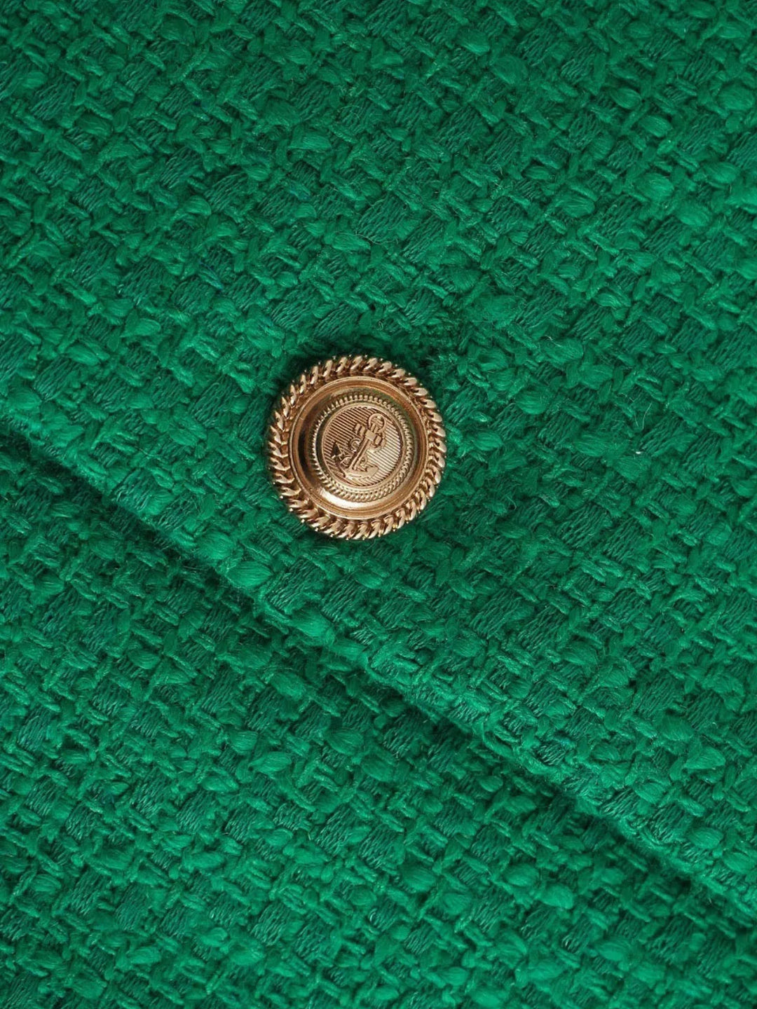 Classic Style Elegant Green Cardigan