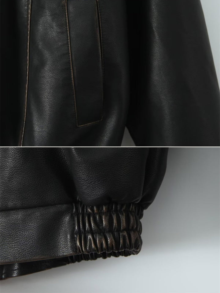 The Arden Vault Leather Jacket