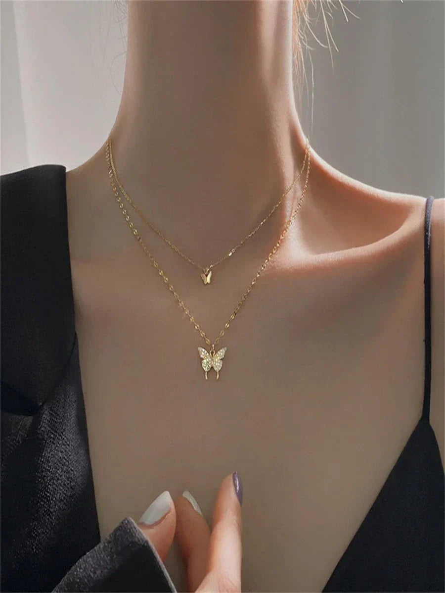 Avenoir Butterfly Necklace