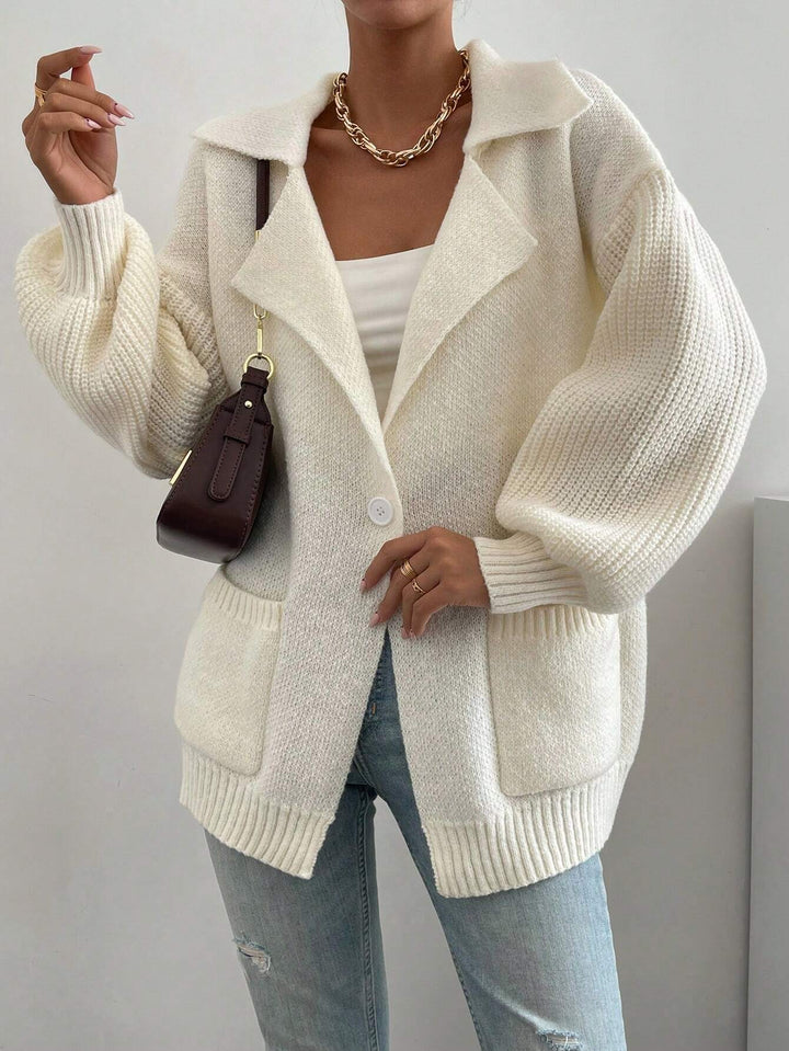 Lounge Luxe Pocket Knit Cardigan