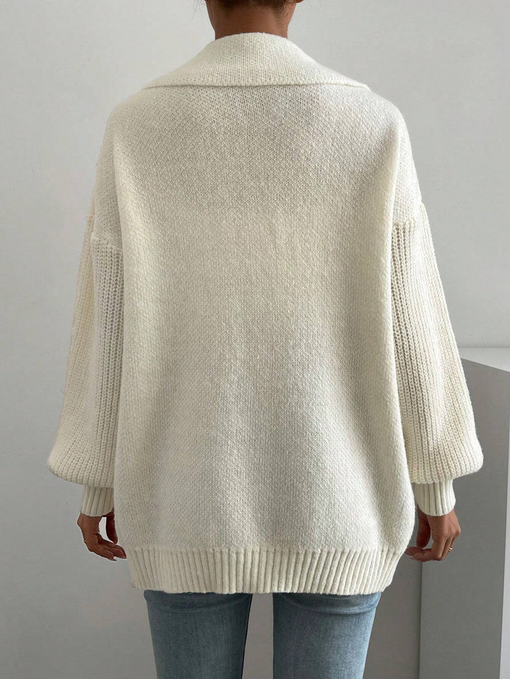 Lounge Luxe Pocket Knit Cardigan