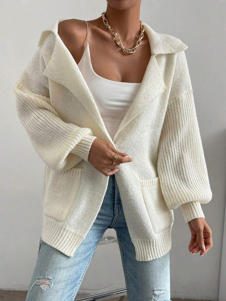 Lounge Luxe Pocket Knit Cardigan