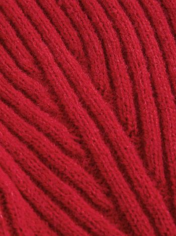 Scarlet Elegance Knit Set