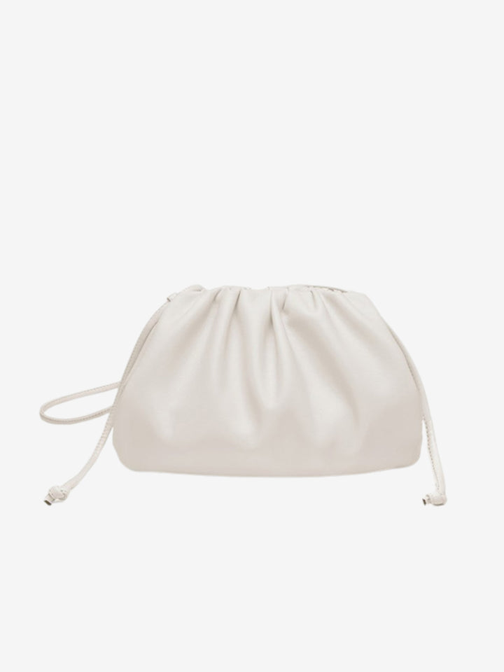 Vienna Ruched Drawstring Shoulder Bag