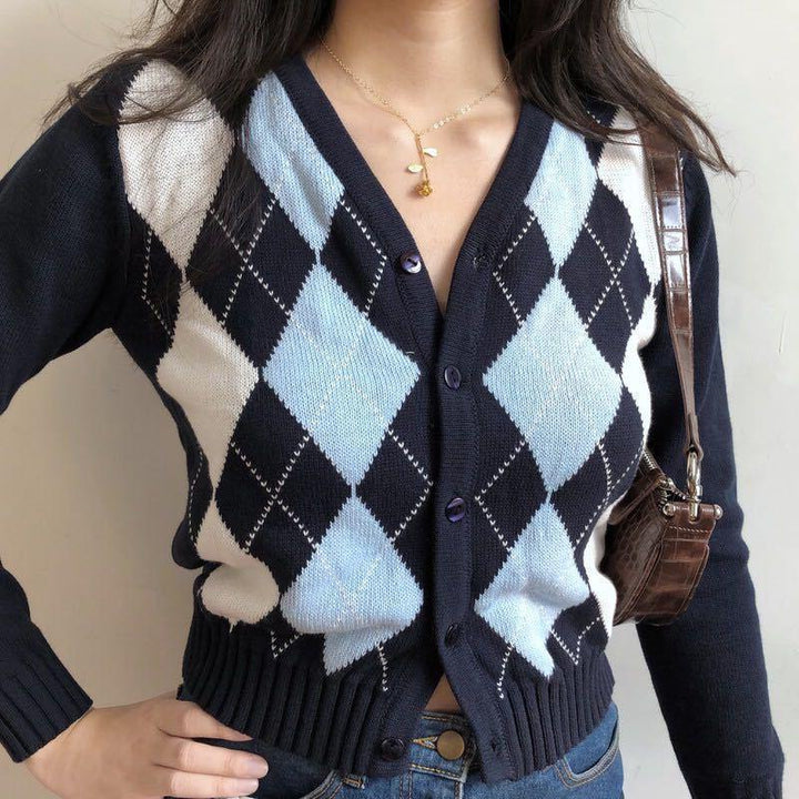 Cambridge Charm Argyle Cardigan