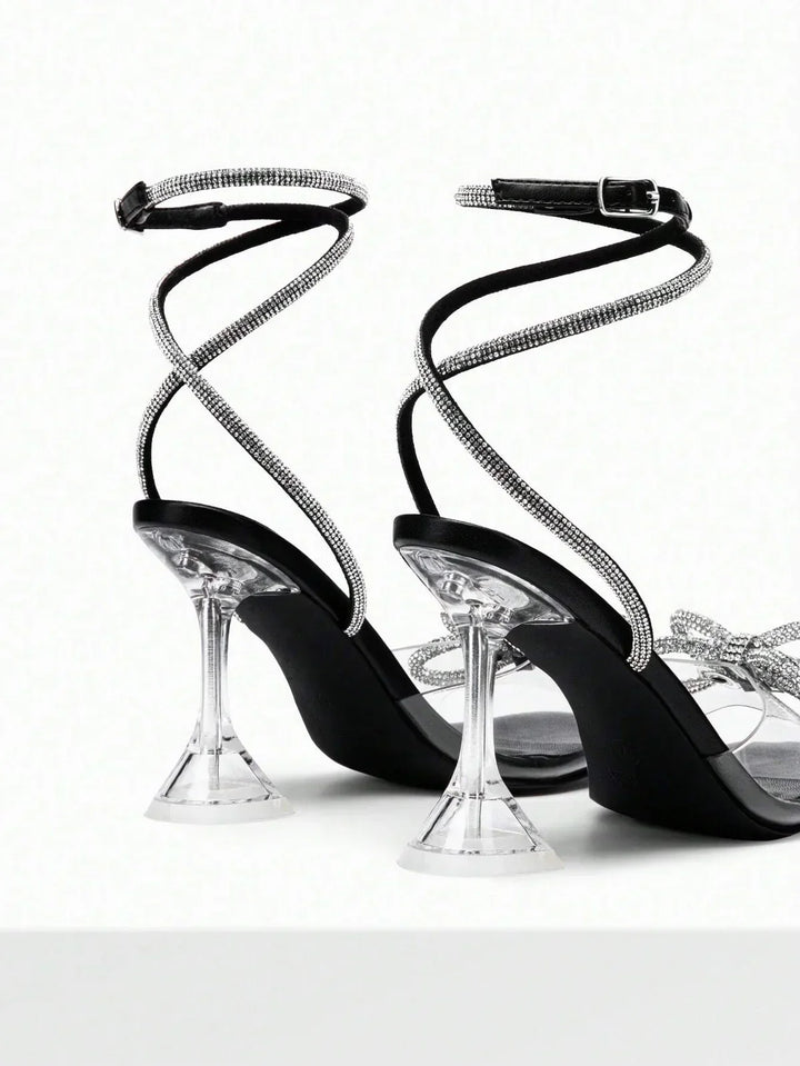 Celeste Cross Wrap Heels