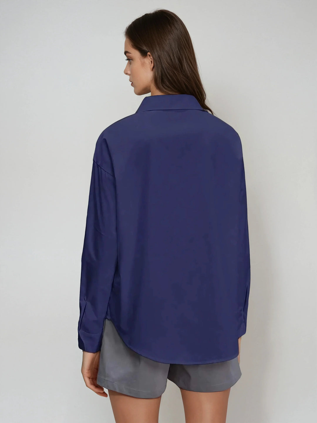 Button-up Shirt For Effortless Office Wear