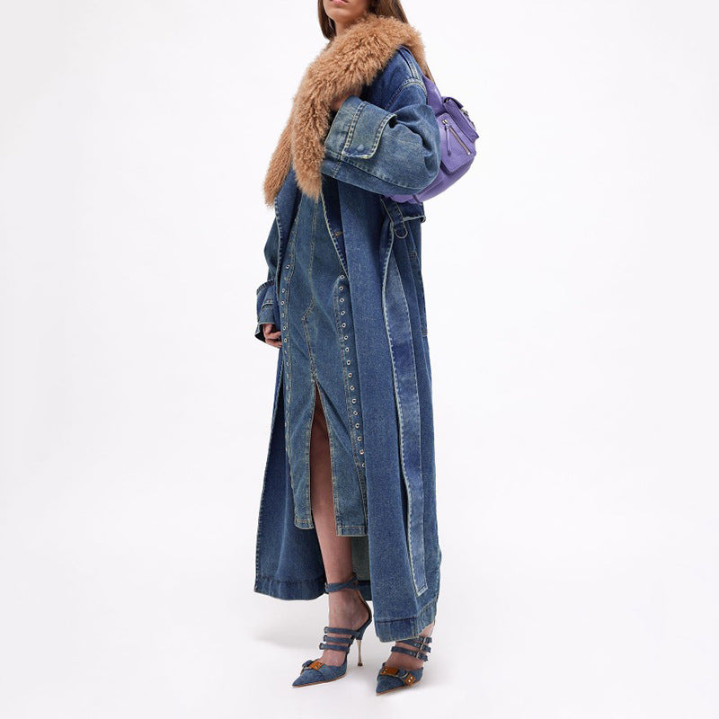 Sierra Ridge Longline Denim Coat