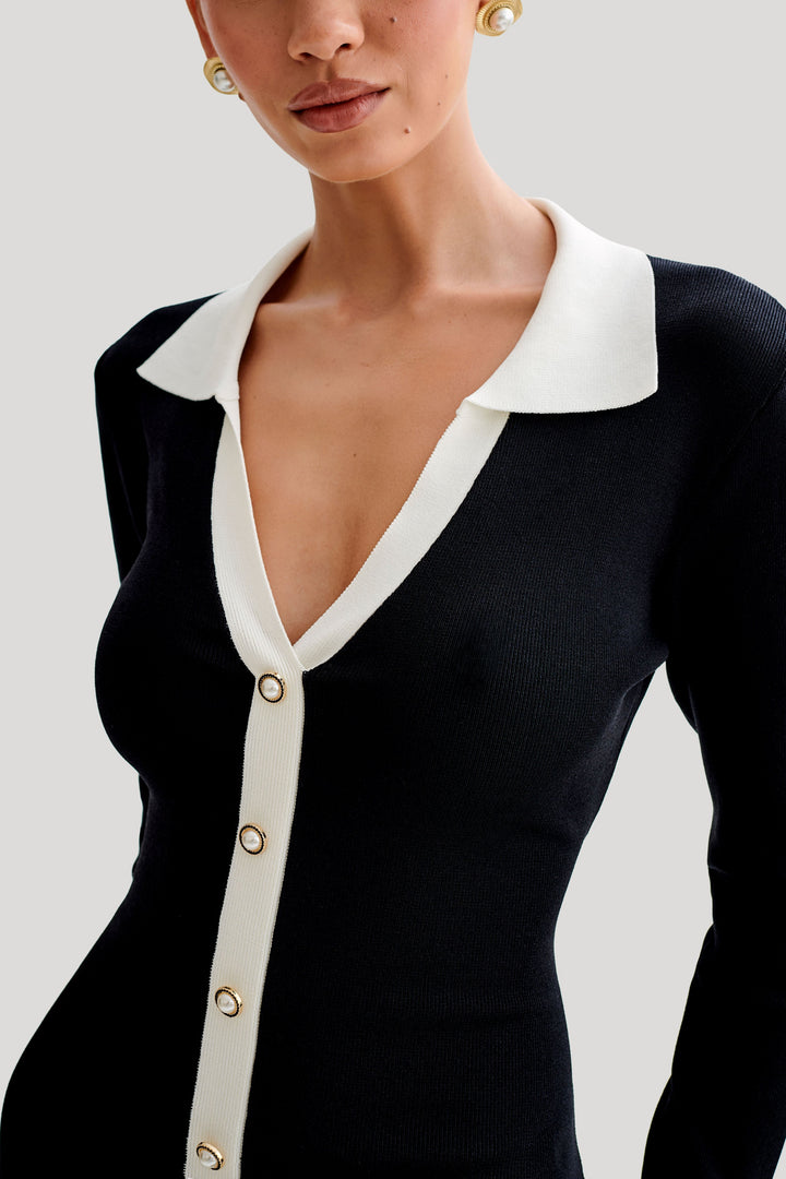 Ariadne - Contrast Mini Dress