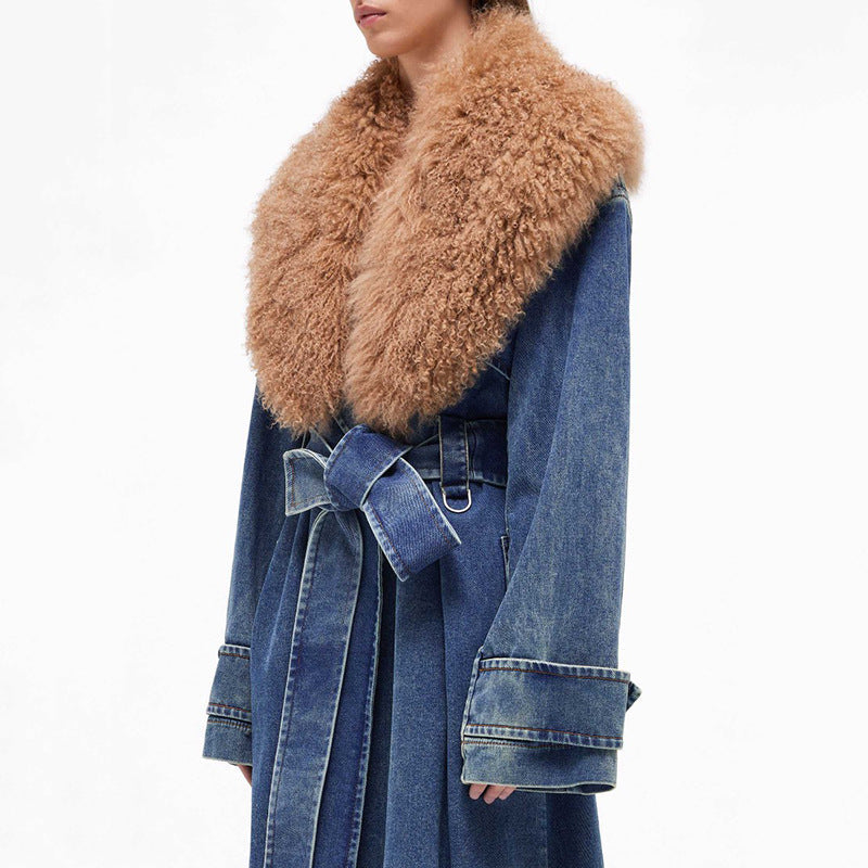 Sierra Ridge Longline Denim Coat