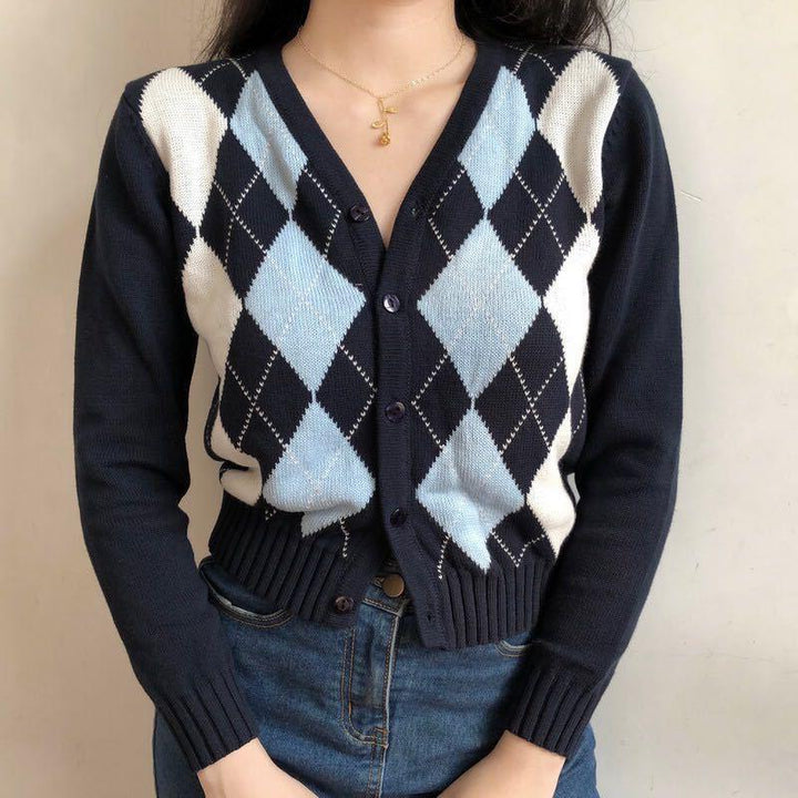Cambridge Charm Argyle Cardigan