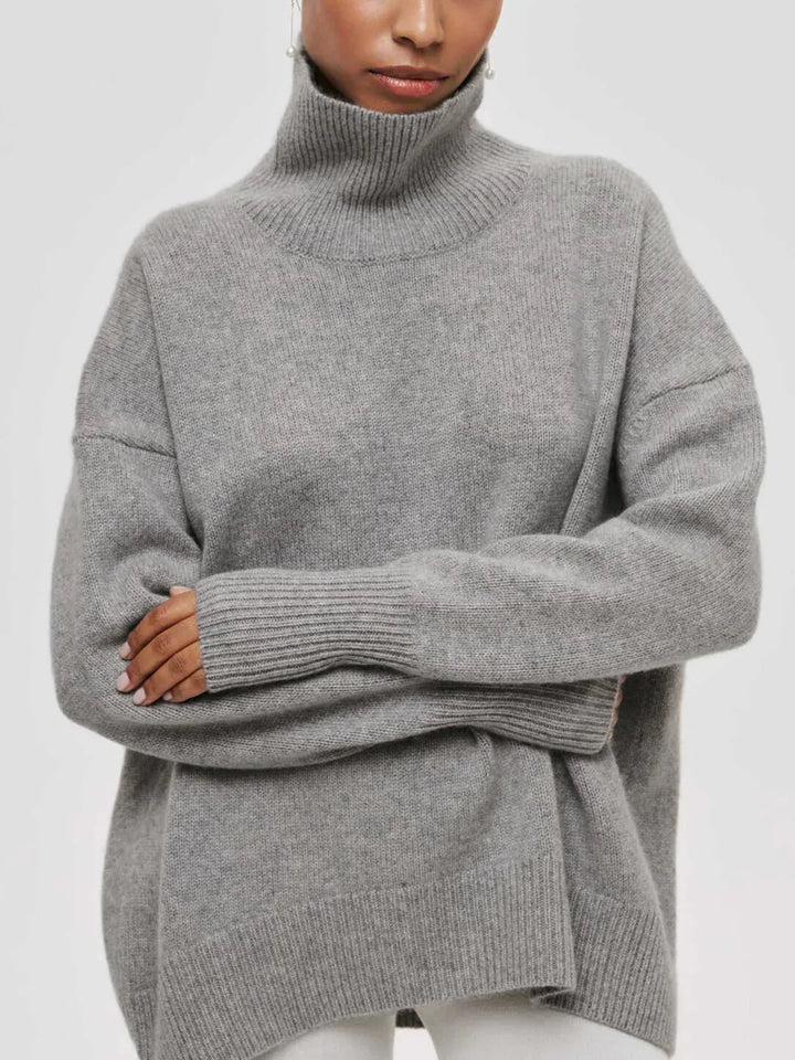 Always Chic Turtleneck Oversized Sweater