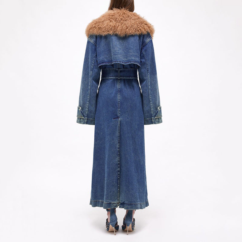 Sierra Ridge Longline Denim Coat