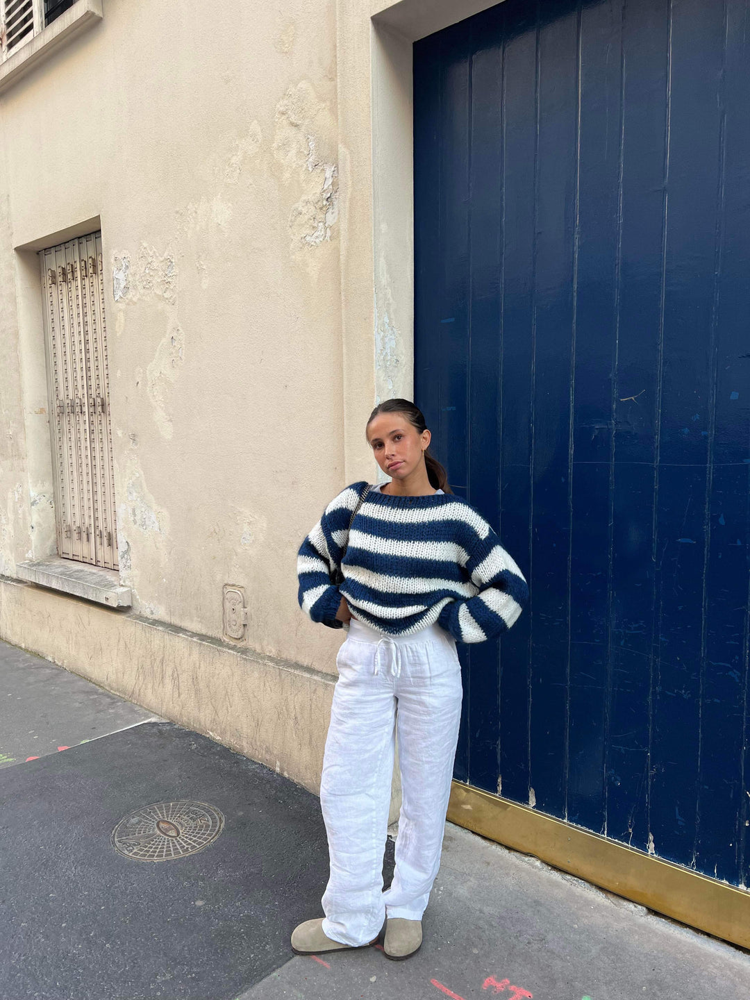 Harbour Breeze Striped Knit Jumper