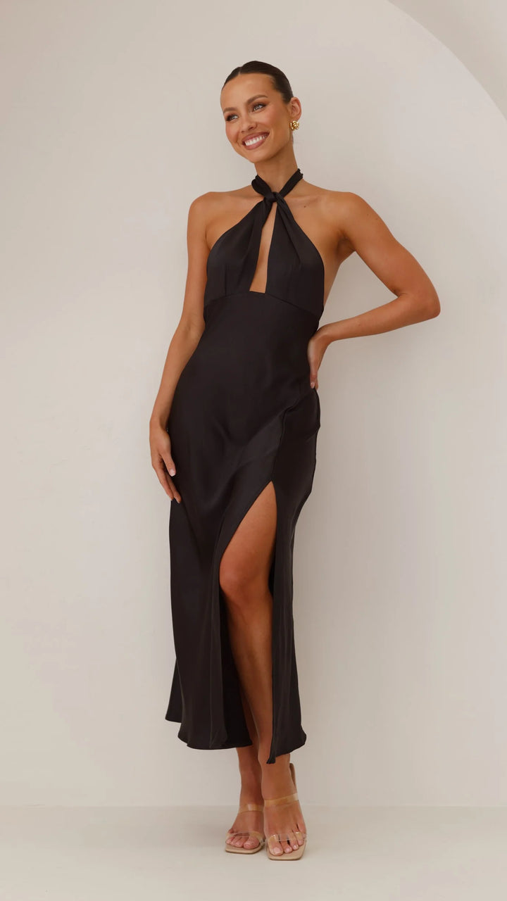 Vesta - Halter Maxi Dress