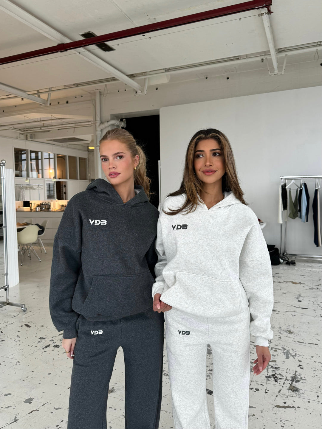VDB Hoodie - dark gray melange