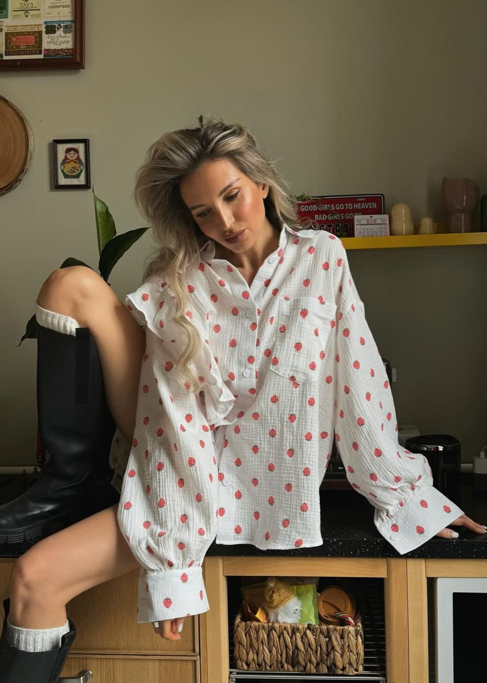 Strawberry Sunday Lounge Set