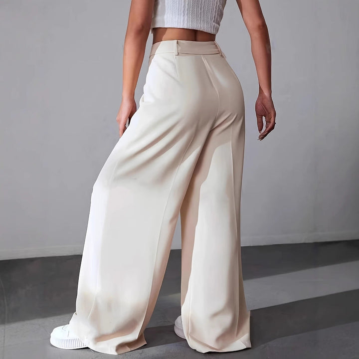 Arden Flow Tailored Wide-Leg Pants