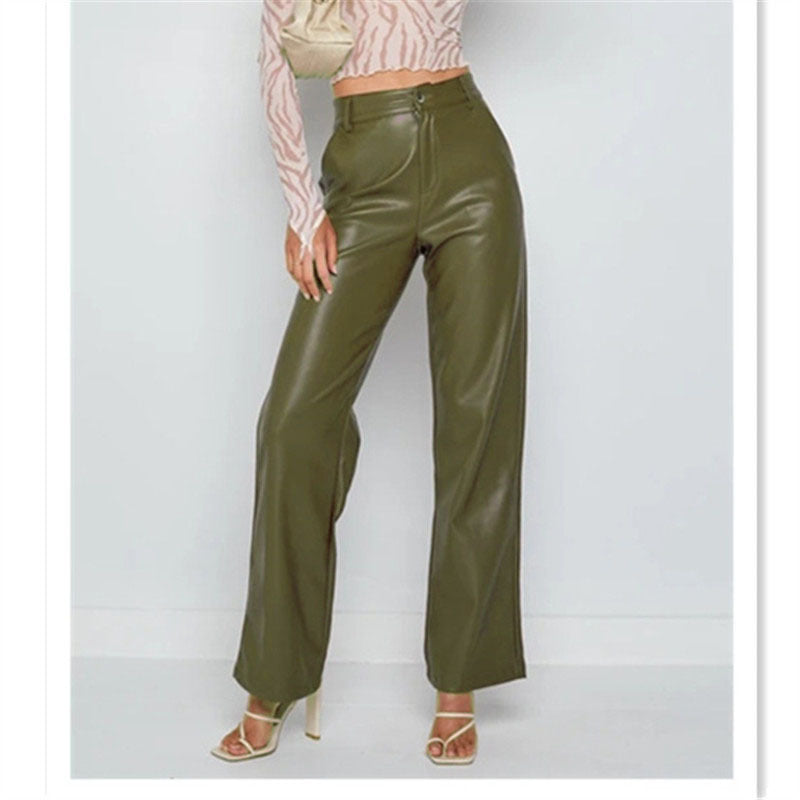 Canyon Road Faux Leather Pants