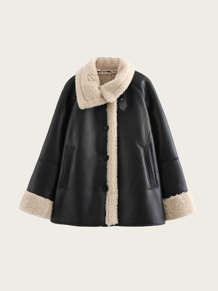 The Corvalis Faux Shearling Coat