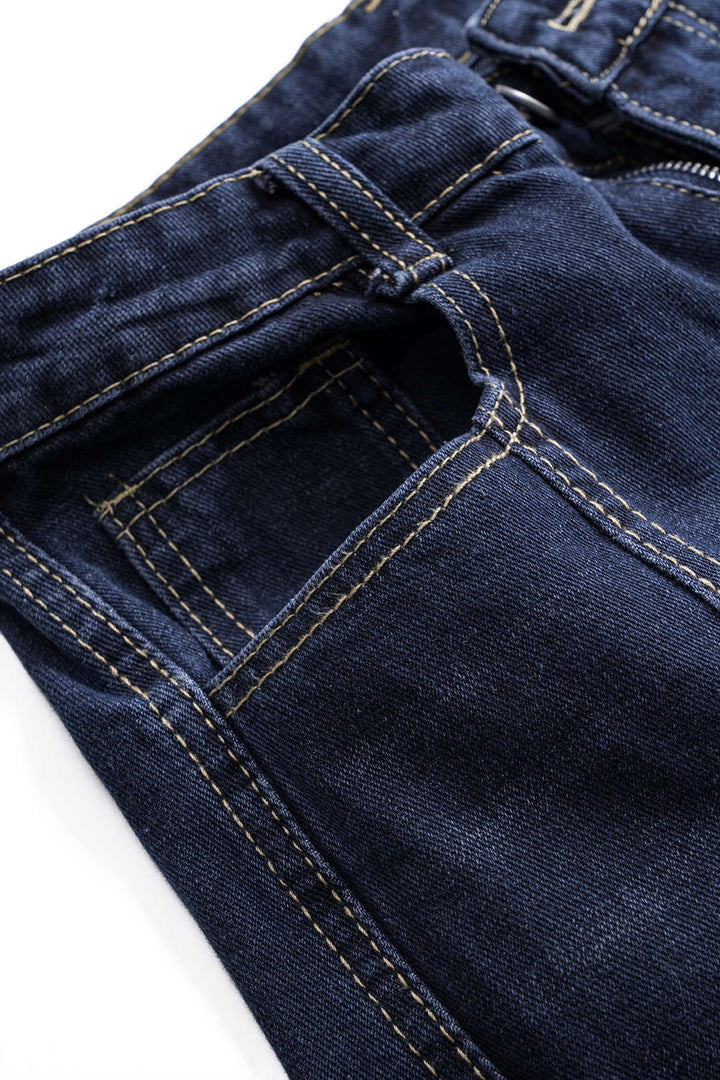 Vega Wide-Leg Denim Jeans