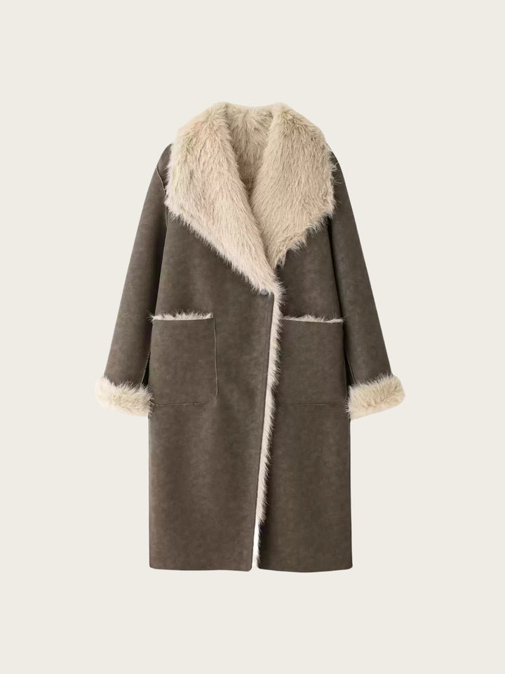 Aspen Valley Faux Shearling Coat