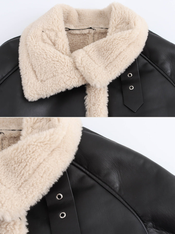 The Corvalis Faux Shearling Coat