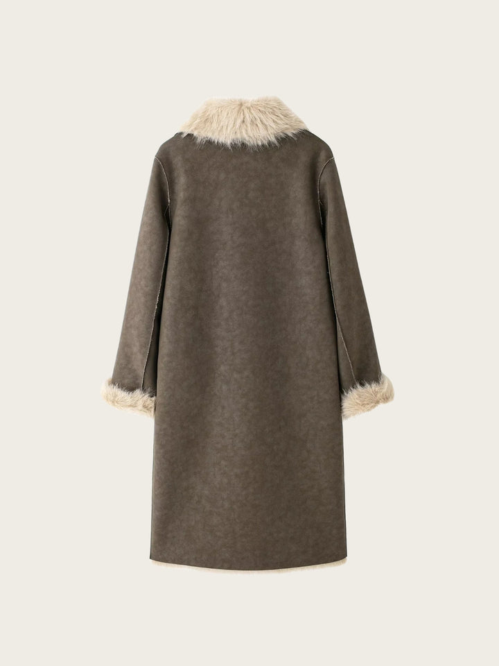 Aspen Valley Faux Shearling Coat