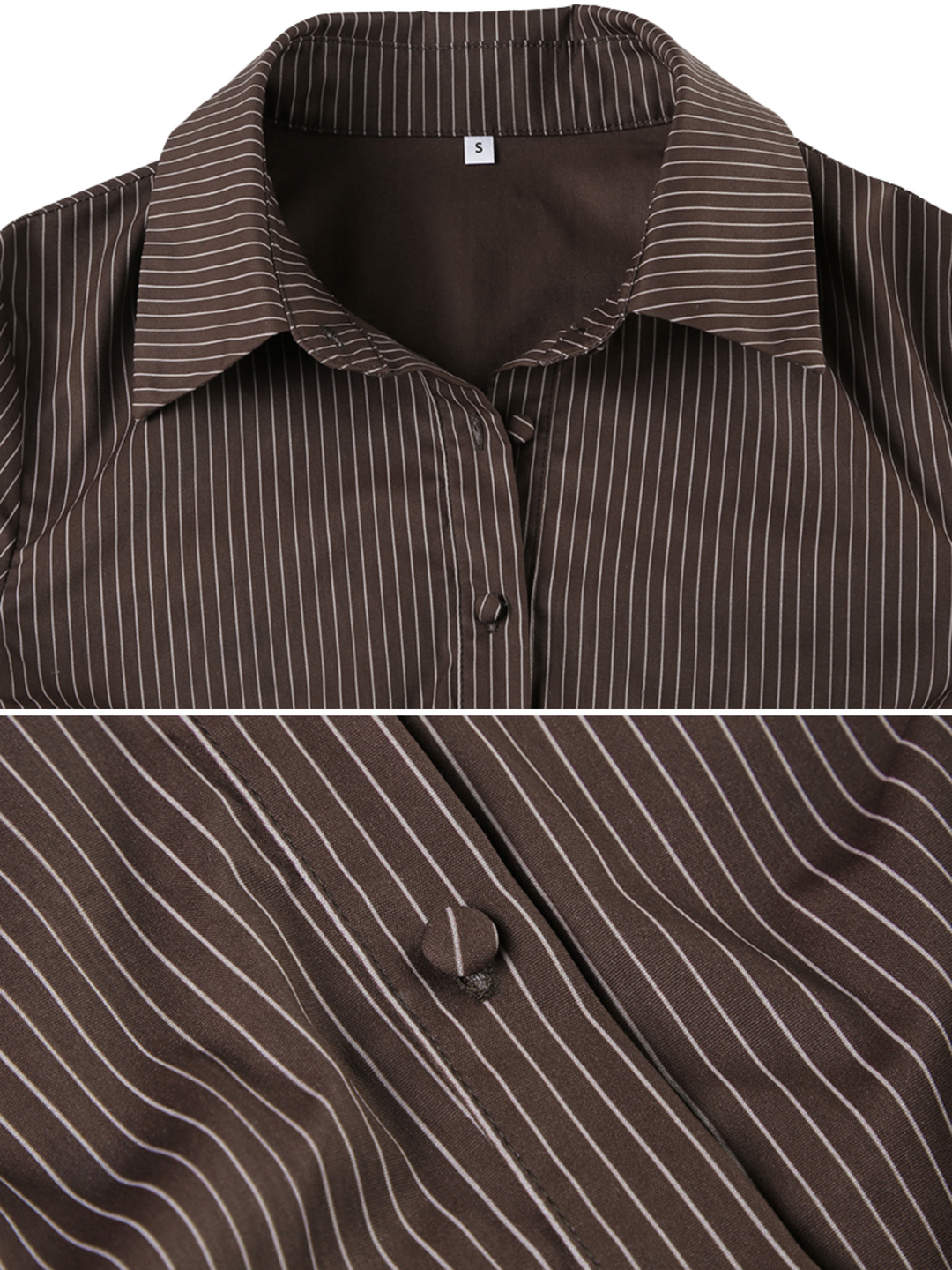 Auburn Pinstripe Fitted Shirt