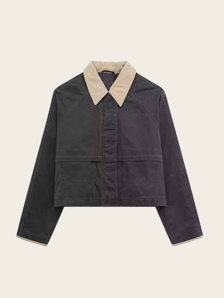 Westward Bound Cropped Utility Jacket