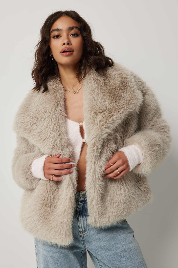 Soho Whisper Faux Fur Coat