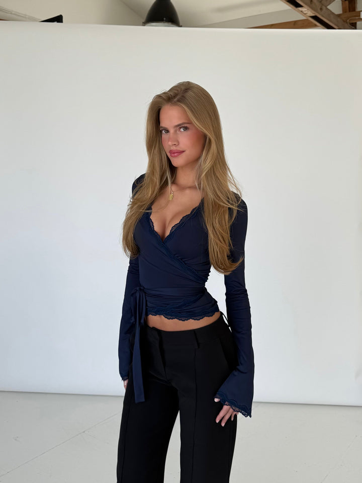 Ballerina basic top - Dark blue