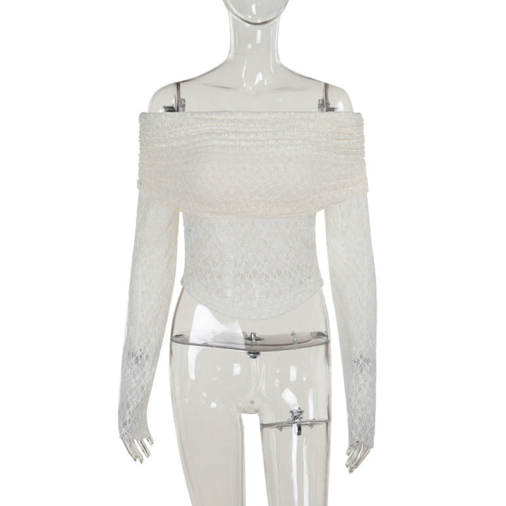 Seraphina Off-Shoulder Lace Top