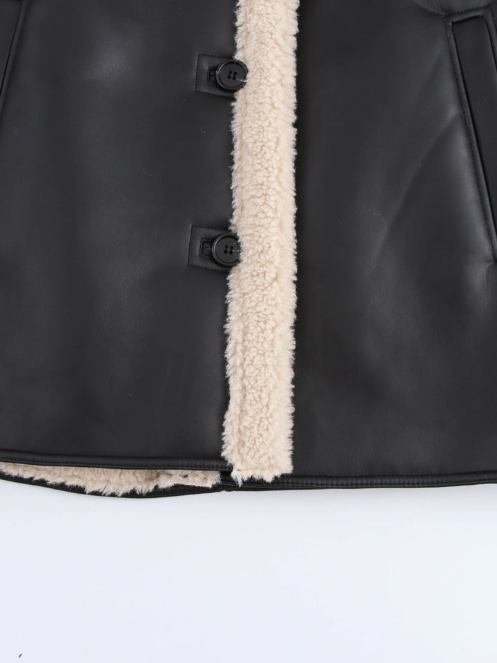 The Corvalis Faux Shearling Coat
