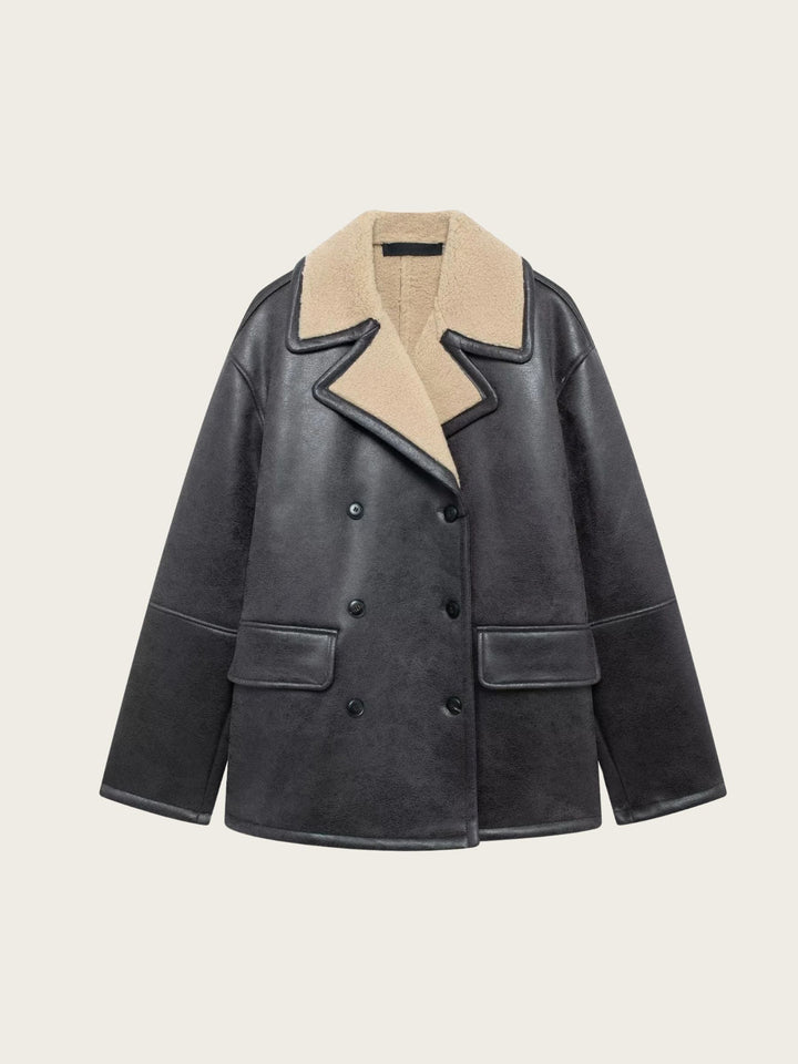 Alpine Affair Faux Shearling Coat