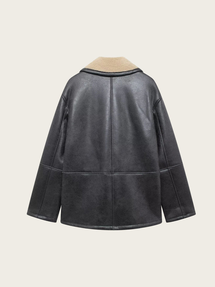 Alpine Affair Faux Shearling Coat