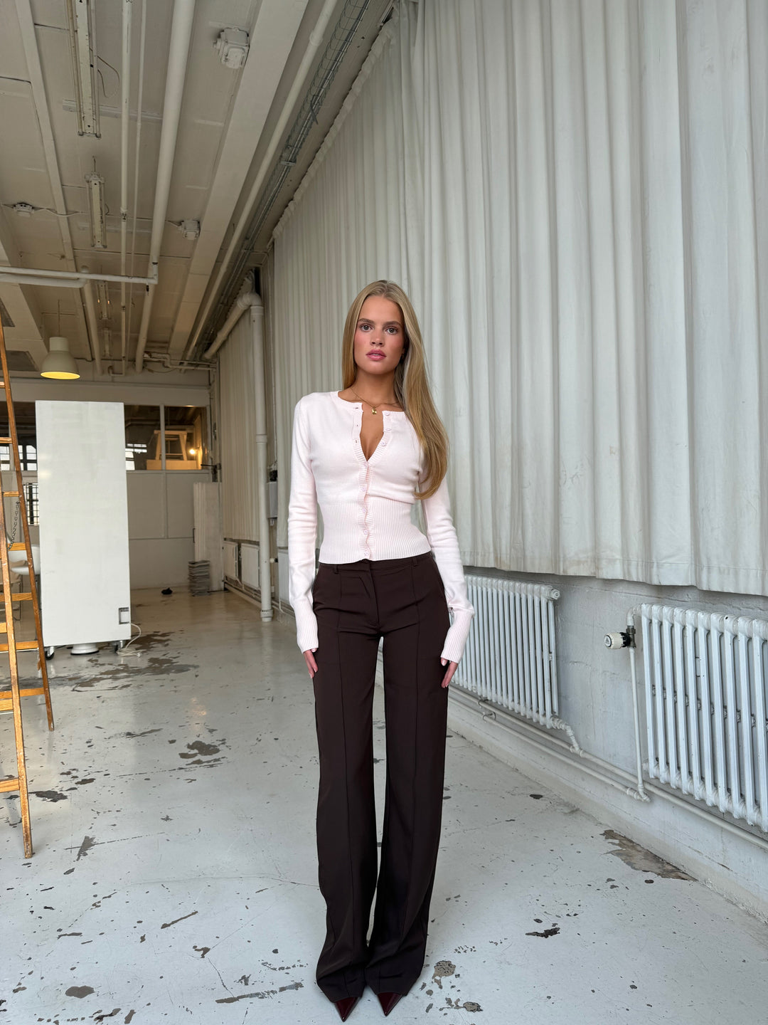 Knit Cardigan - light pink