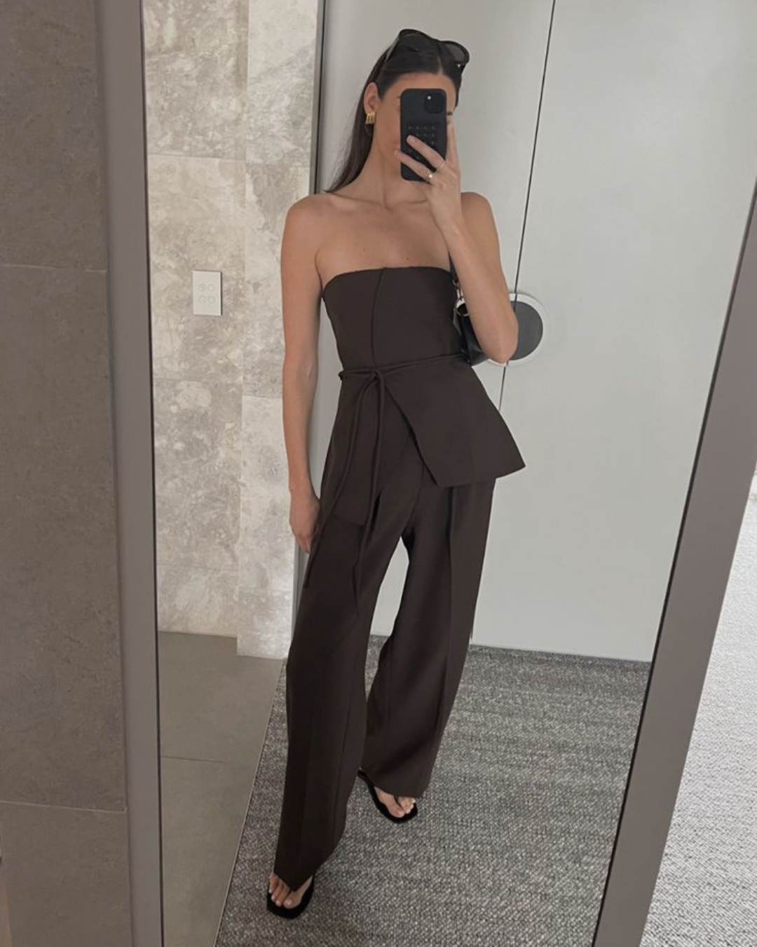 Monaco Strapless Wide Leg Set