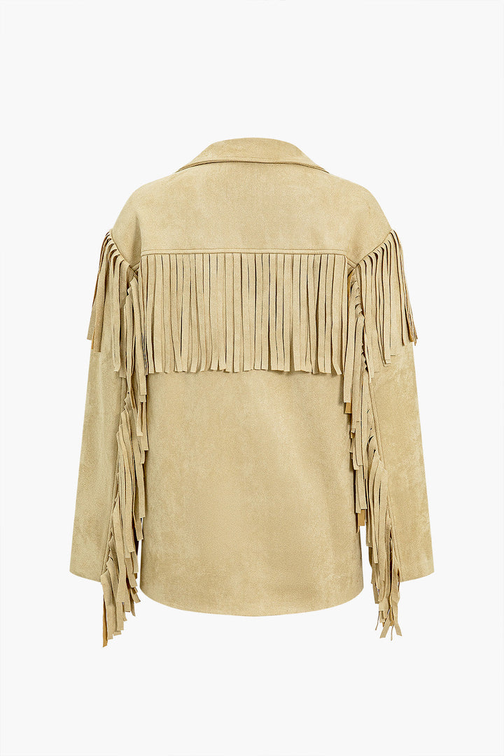 Sundown Fringe Suede Western Jacket