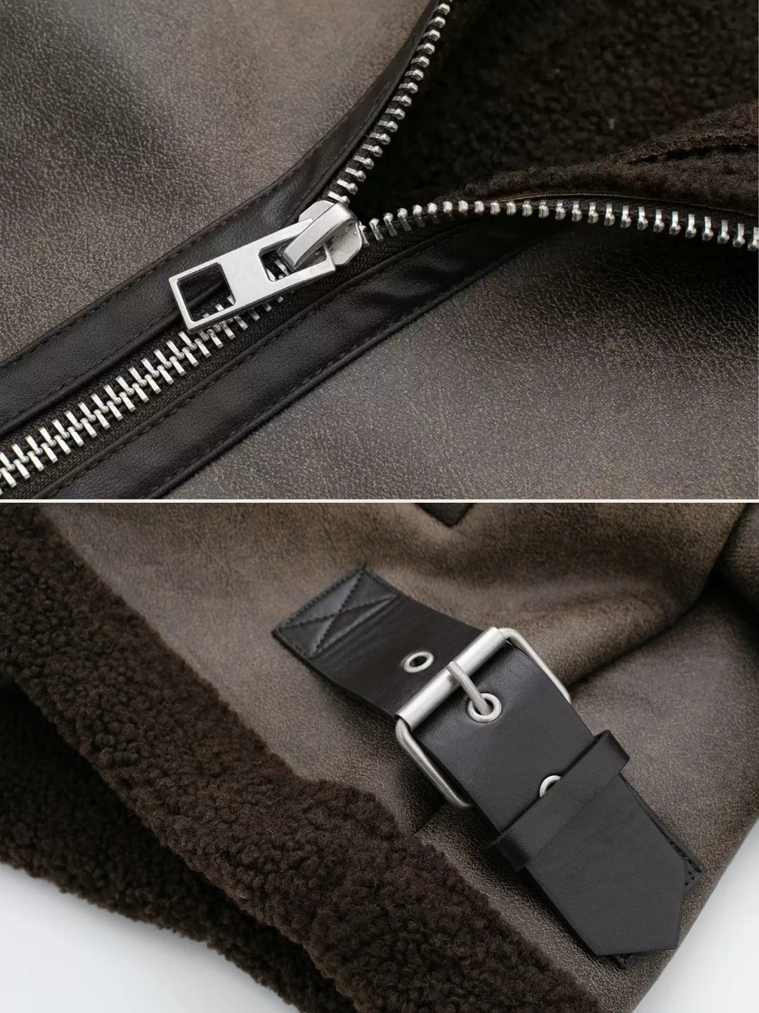 Axelle Cropped Aviator Jacket