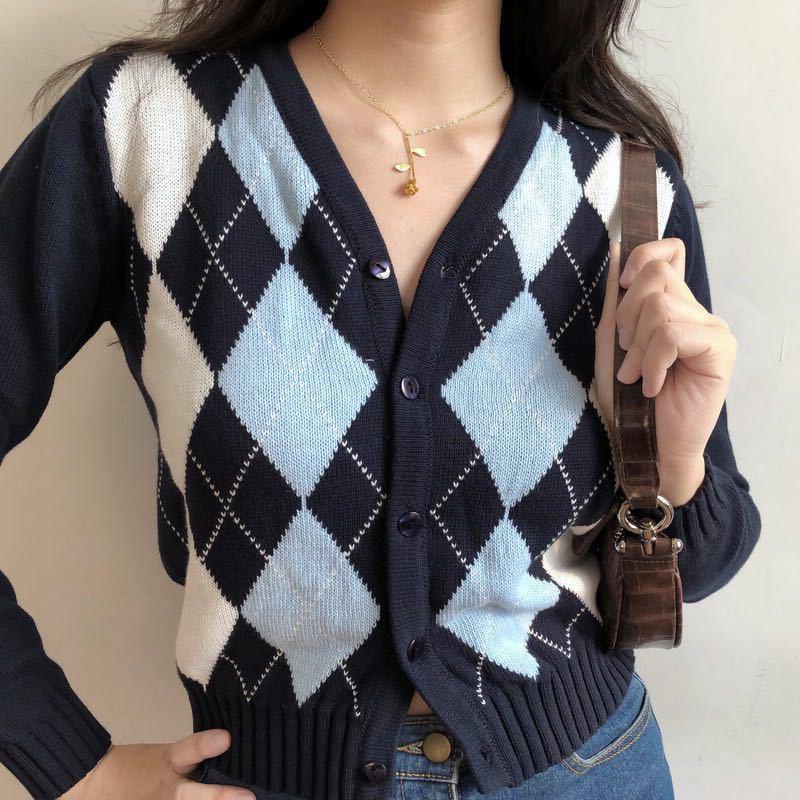 Cambridge Charm Argyle Cardigan