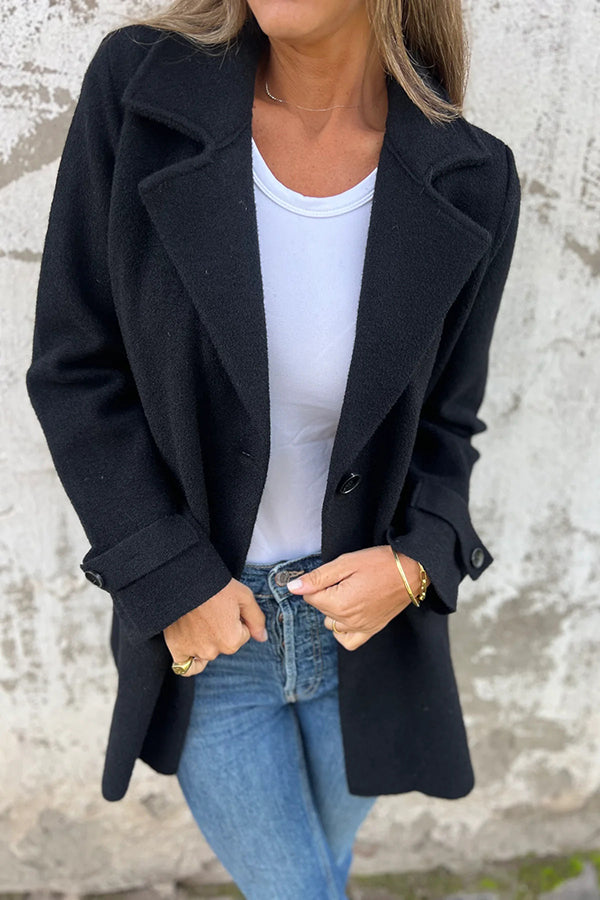 Woolspire Classic Button Coat