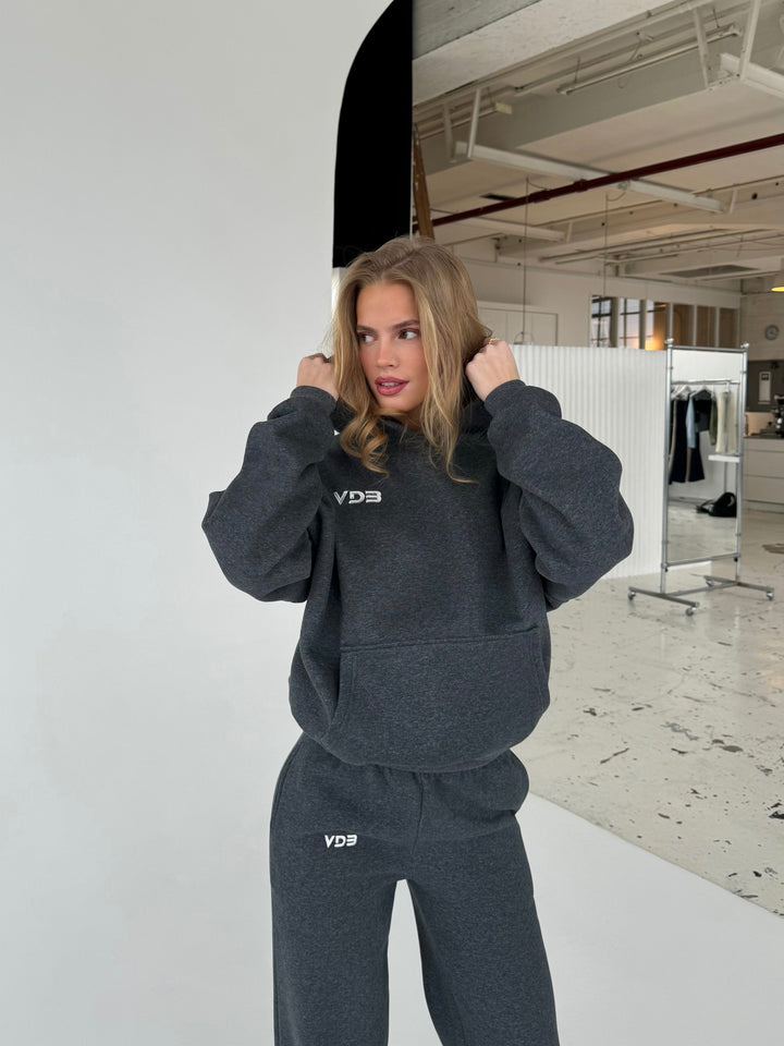 VDB Hoodie - dark gray melange