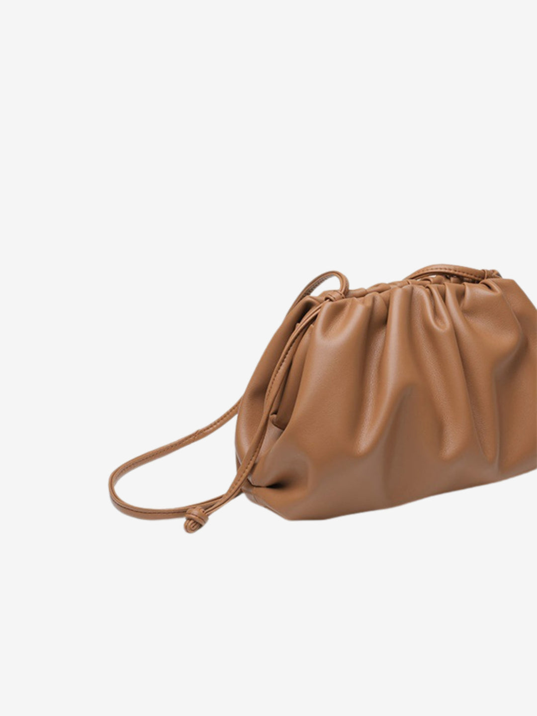 Vienna Ruched Drawstring Shoulder Bag