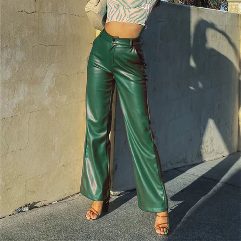 Canyon Road Faux Leather Pants