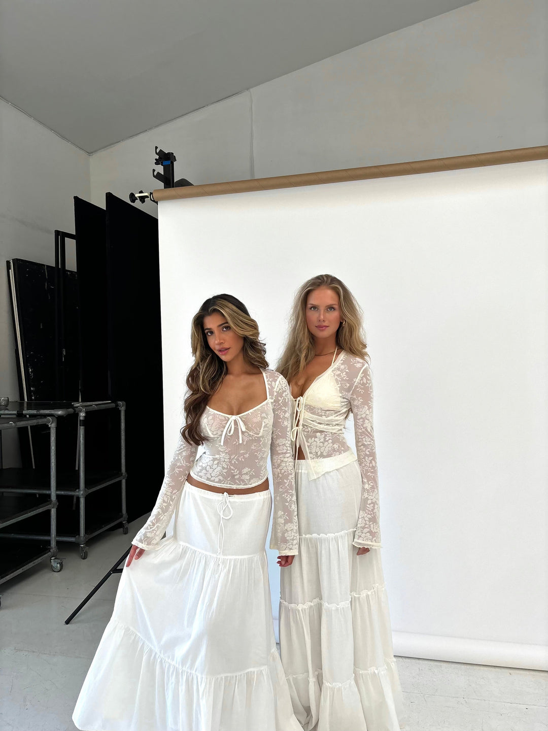 Cream Rose top - cream