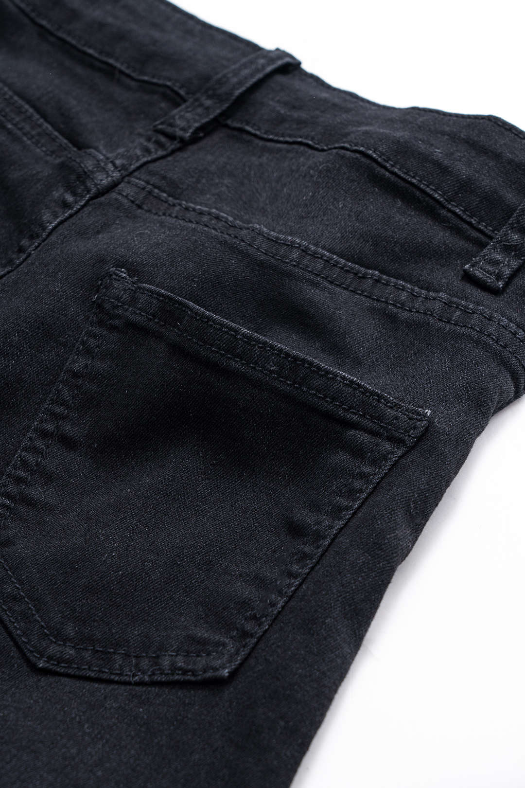 Valeria Lace-Detail High-Waisted Jeans